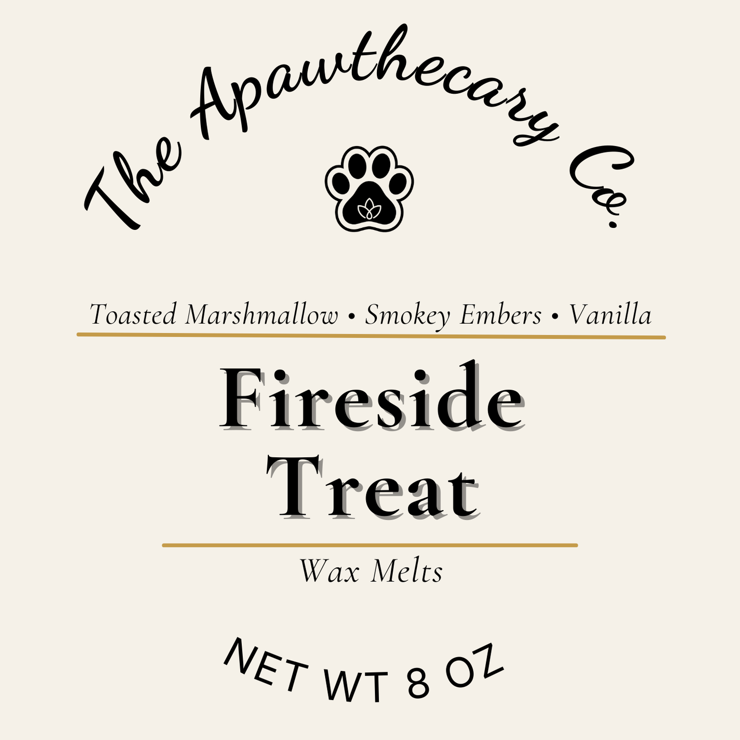 Fireside Treat Label