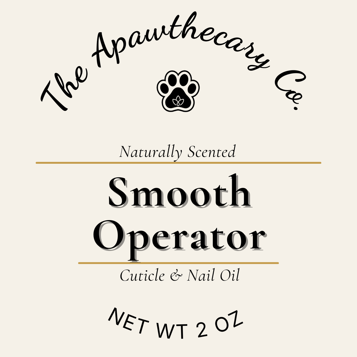 Smooth Operator Label