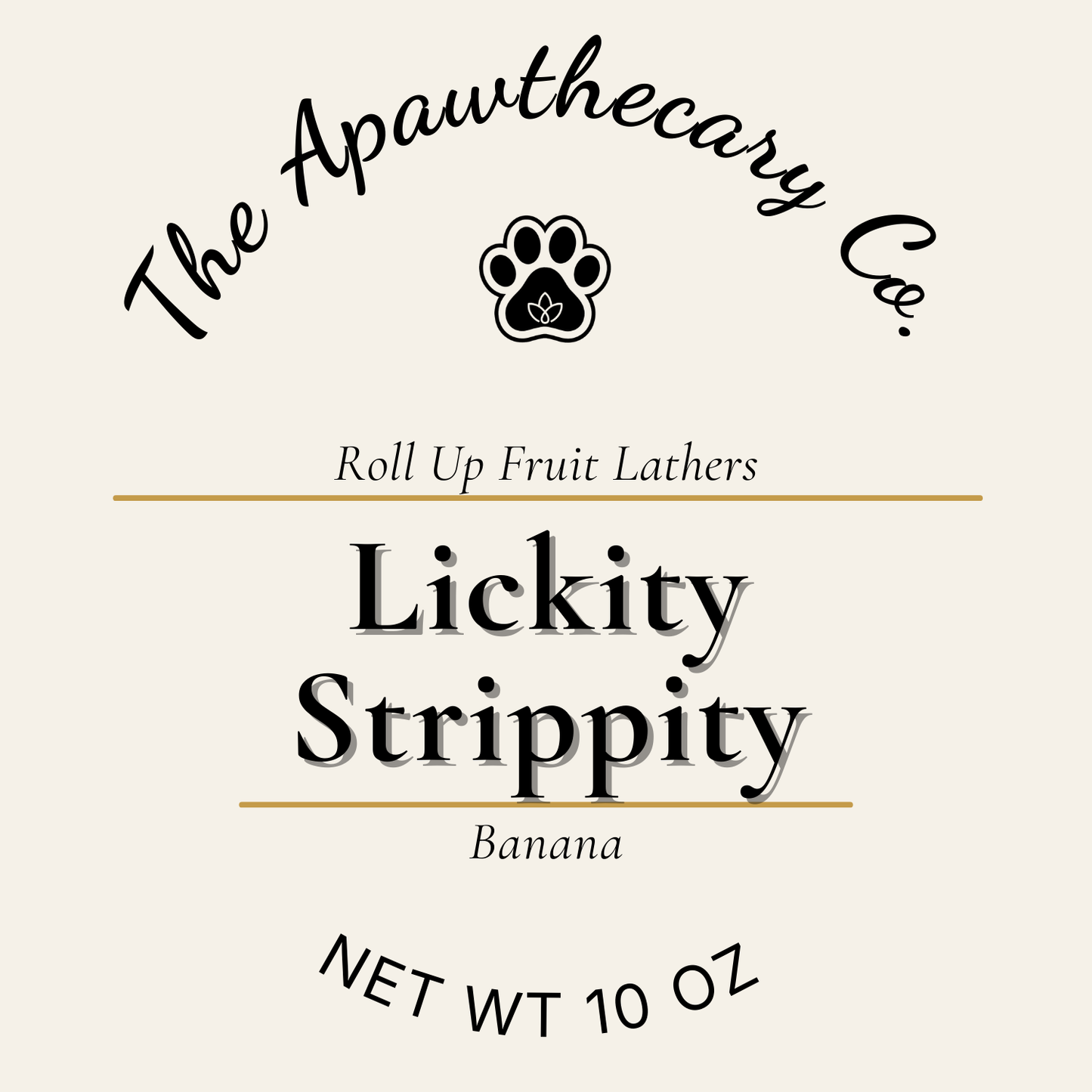 Lickity Strippity Label A
