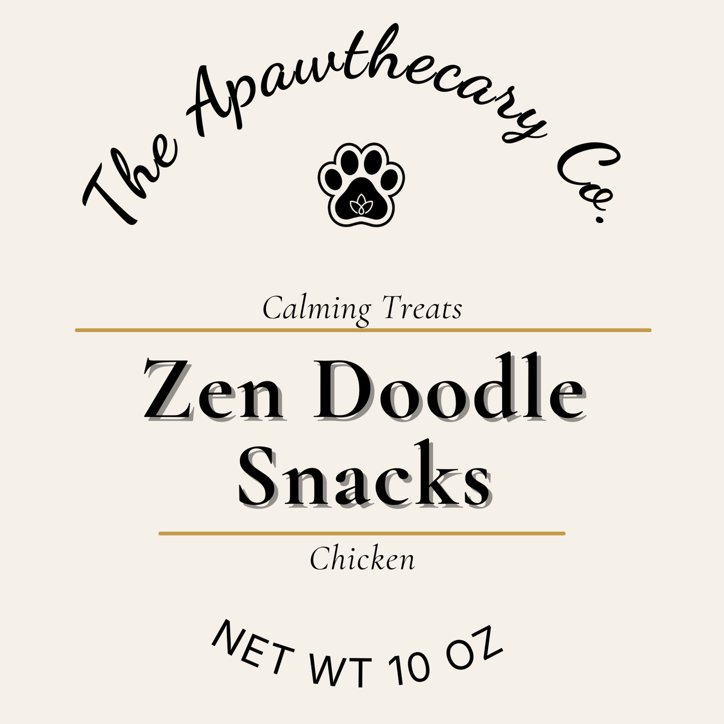 Zen Doodle Label