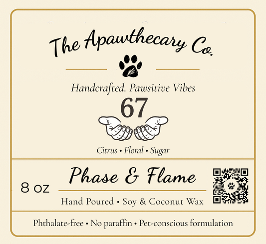 67 label label close-up