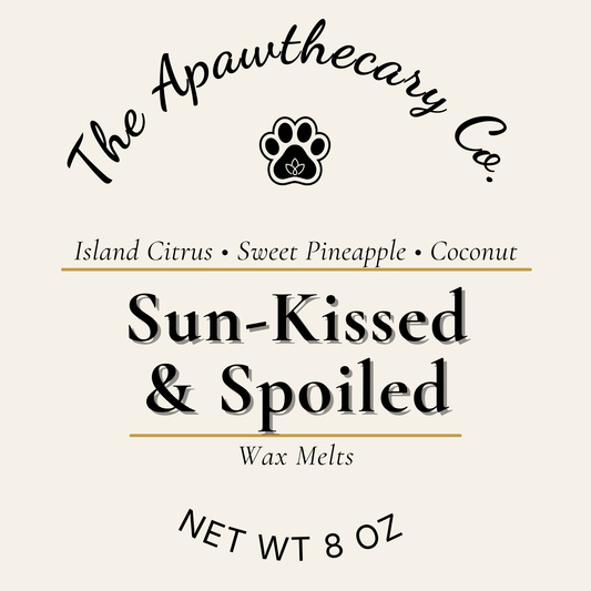 Sun Kissed and Spoiled label