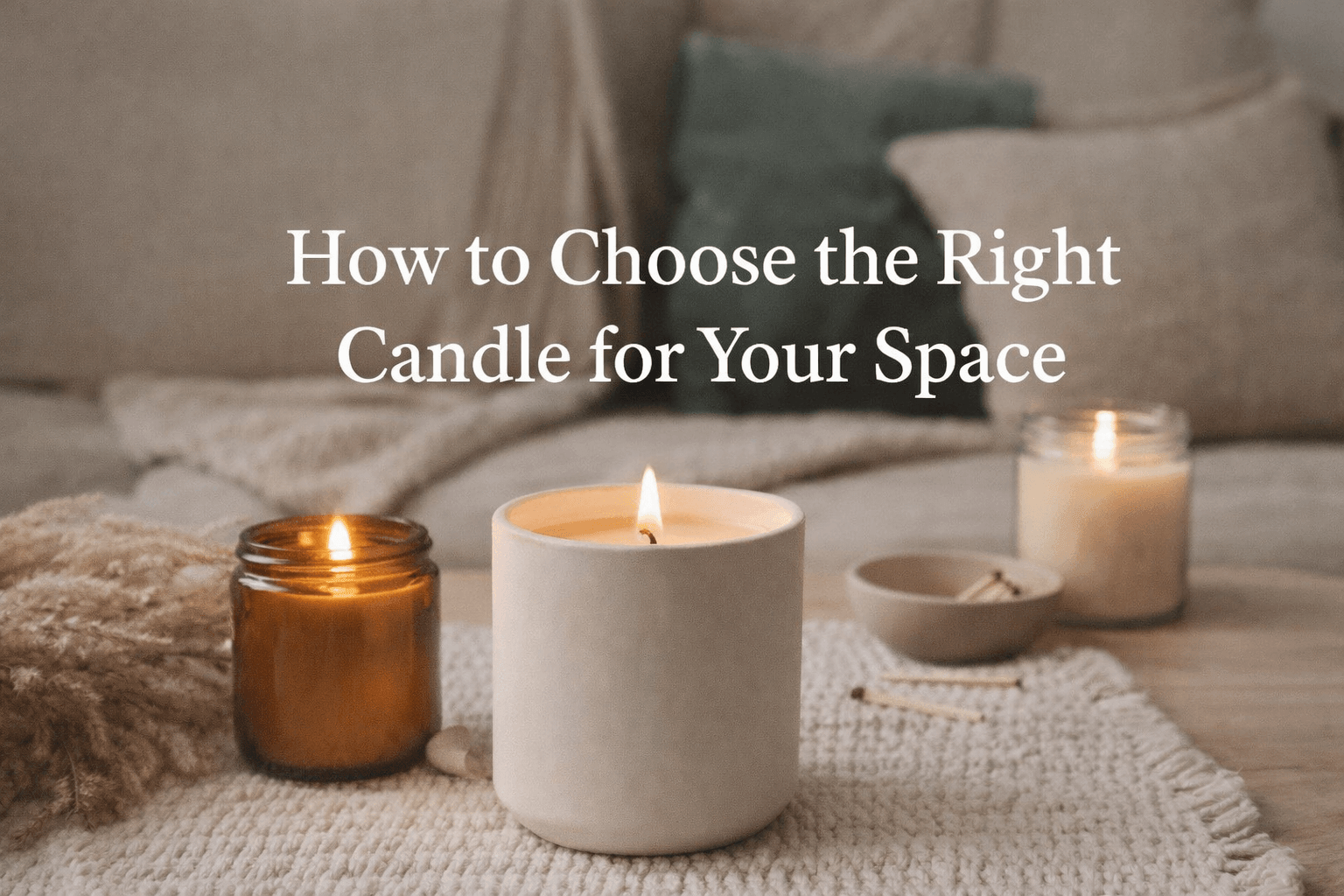 Candles with choices