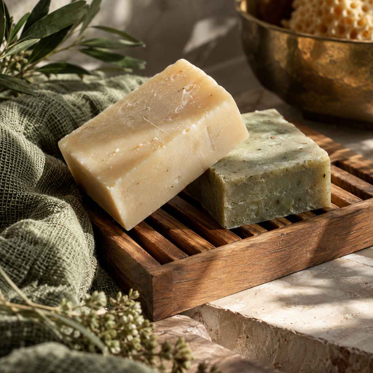 Cold-Process Soap: What the Slow Cure Changes (and What It Doesn’t) — editorial photograph