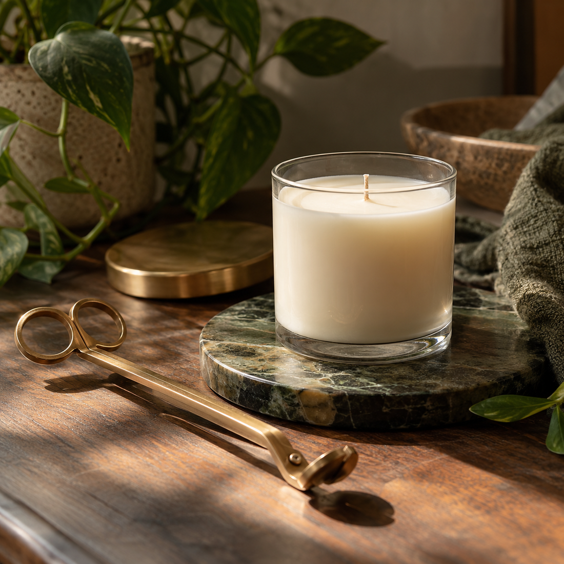 Candle Care 101: How to Make Your Candles Burn Better, Cleaner, and Longer — editorial photograph