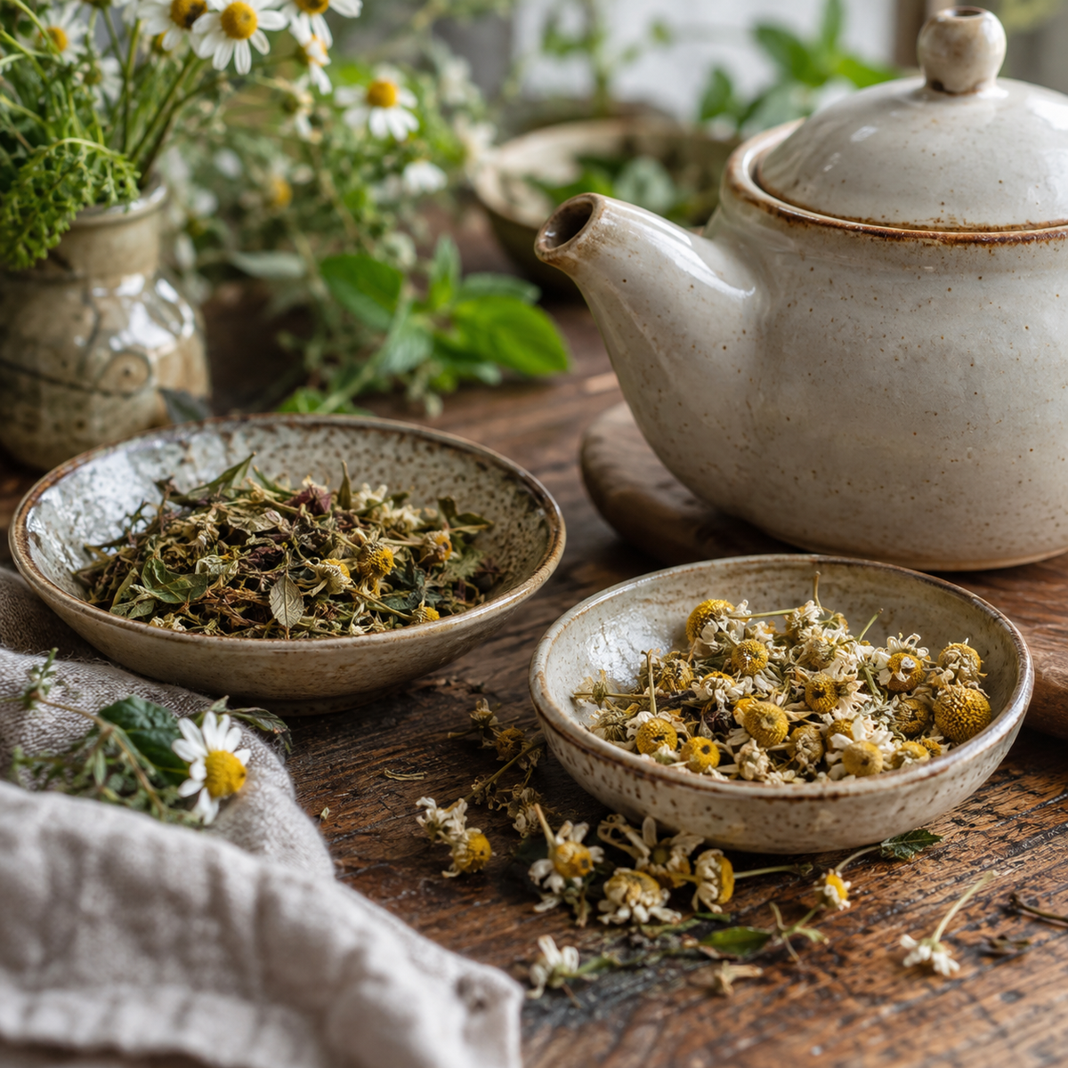 Does Herbal Tea Have Caffeine? — editorial photograph