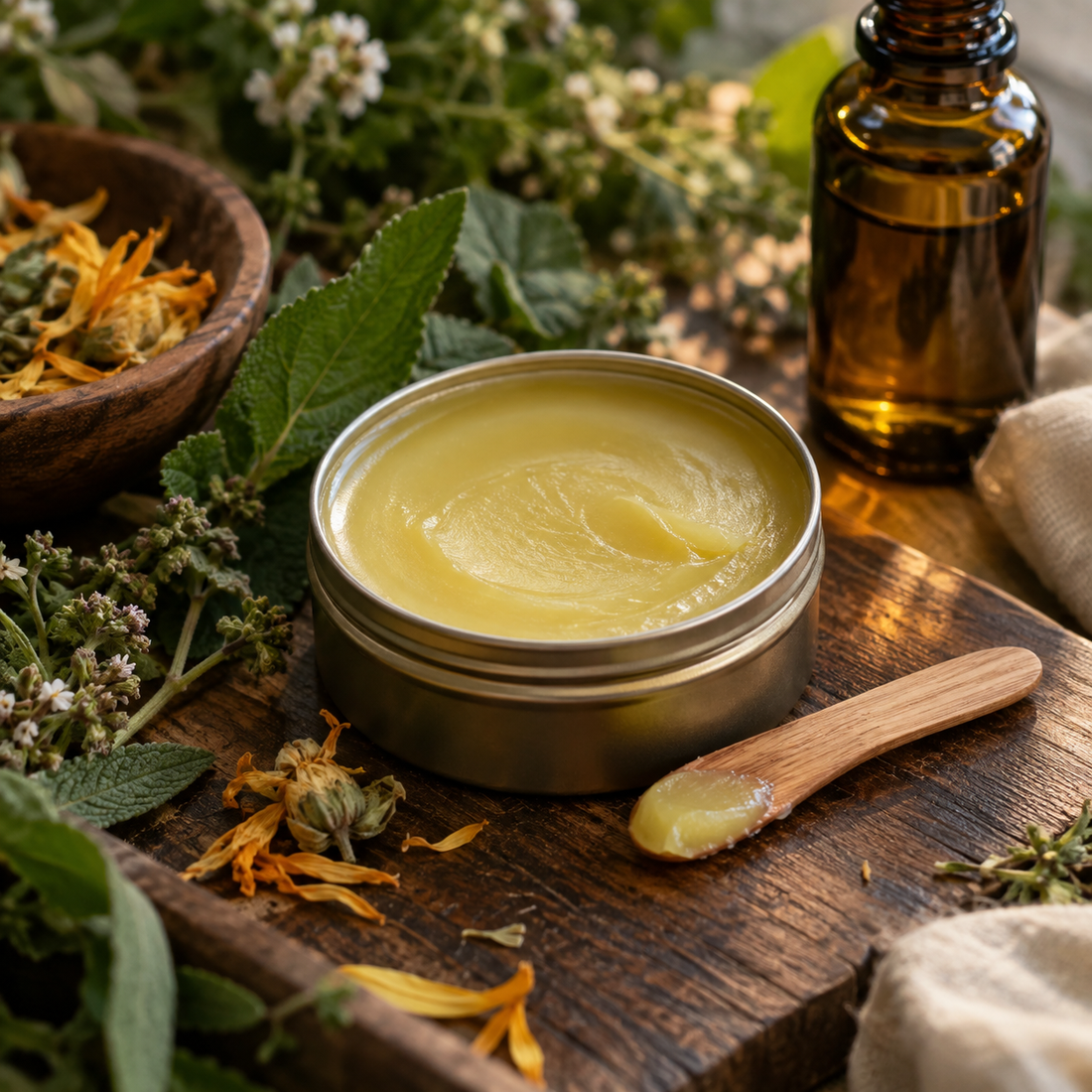 What Is a Salve? A Modern Apothecary Guide to Balms, Oils, and Ointments — editorial photograph