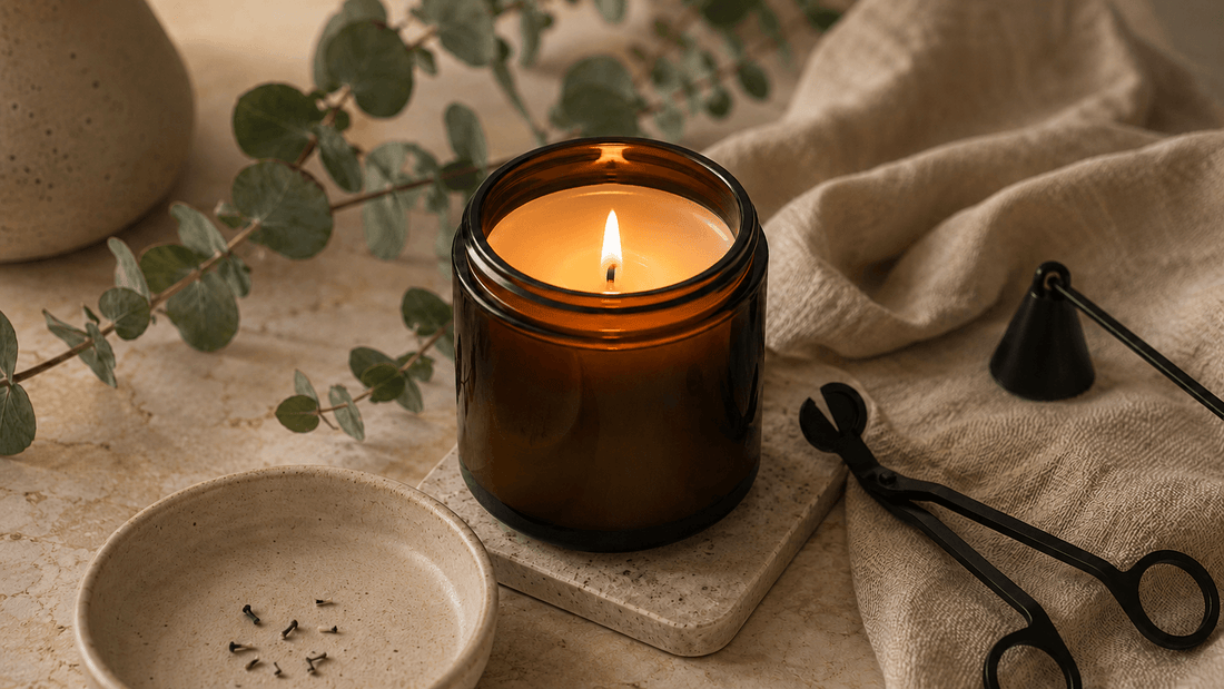 Candle burning