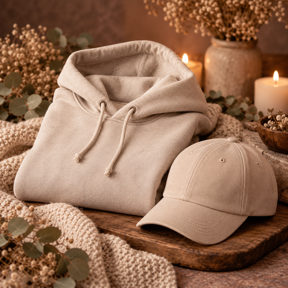 Hoodie and Hat