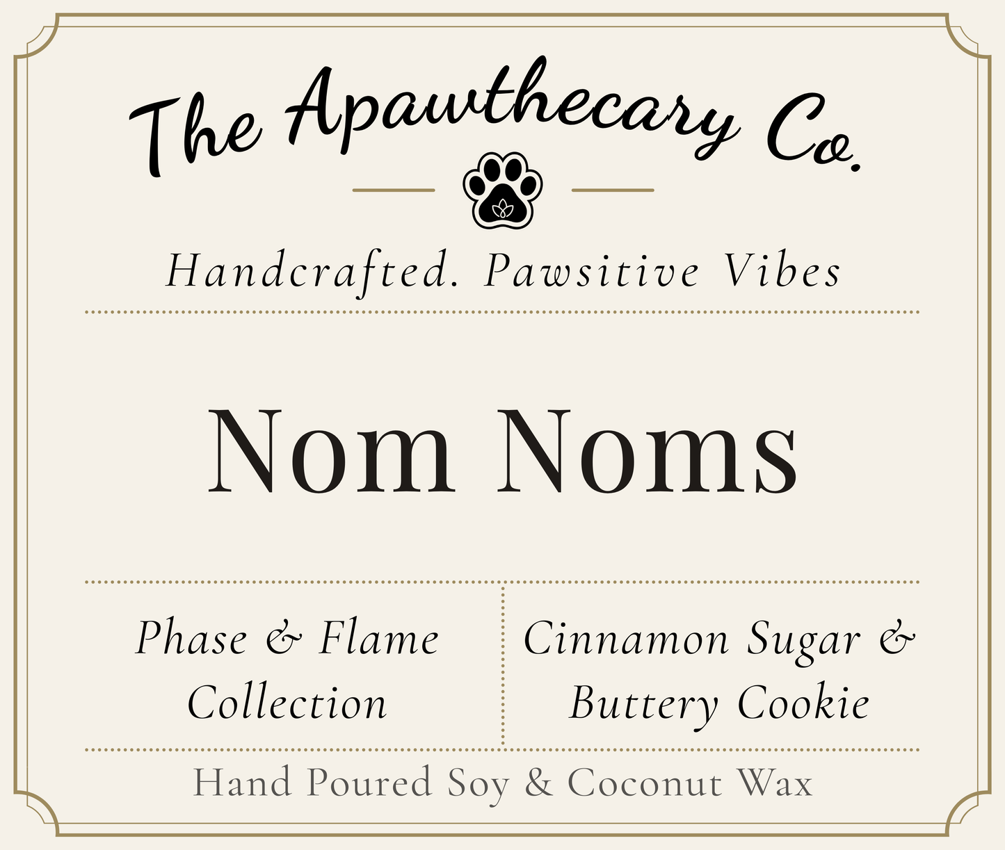 Nom Noms Label