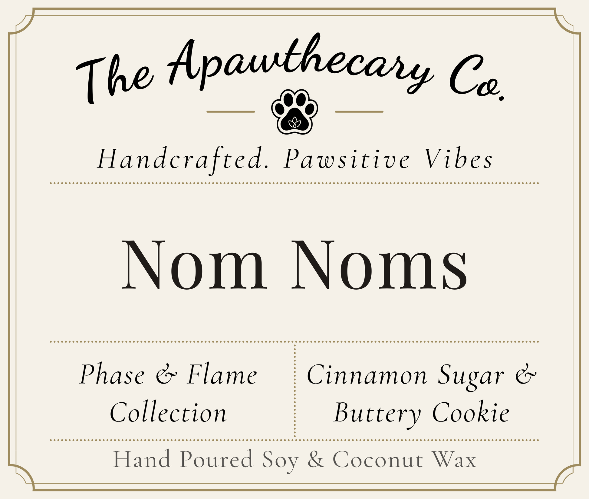 Nom Noms Label