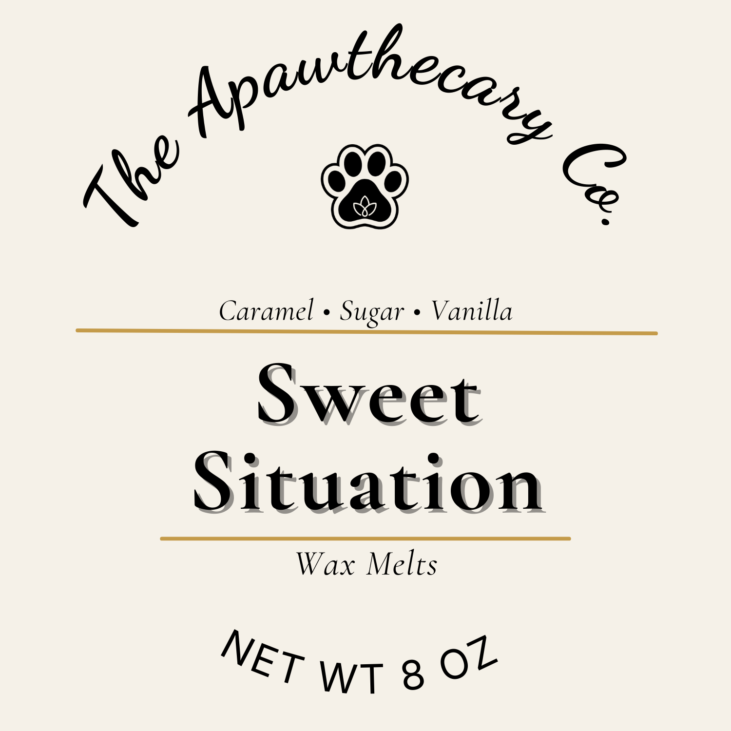 Sweet Situation Label
