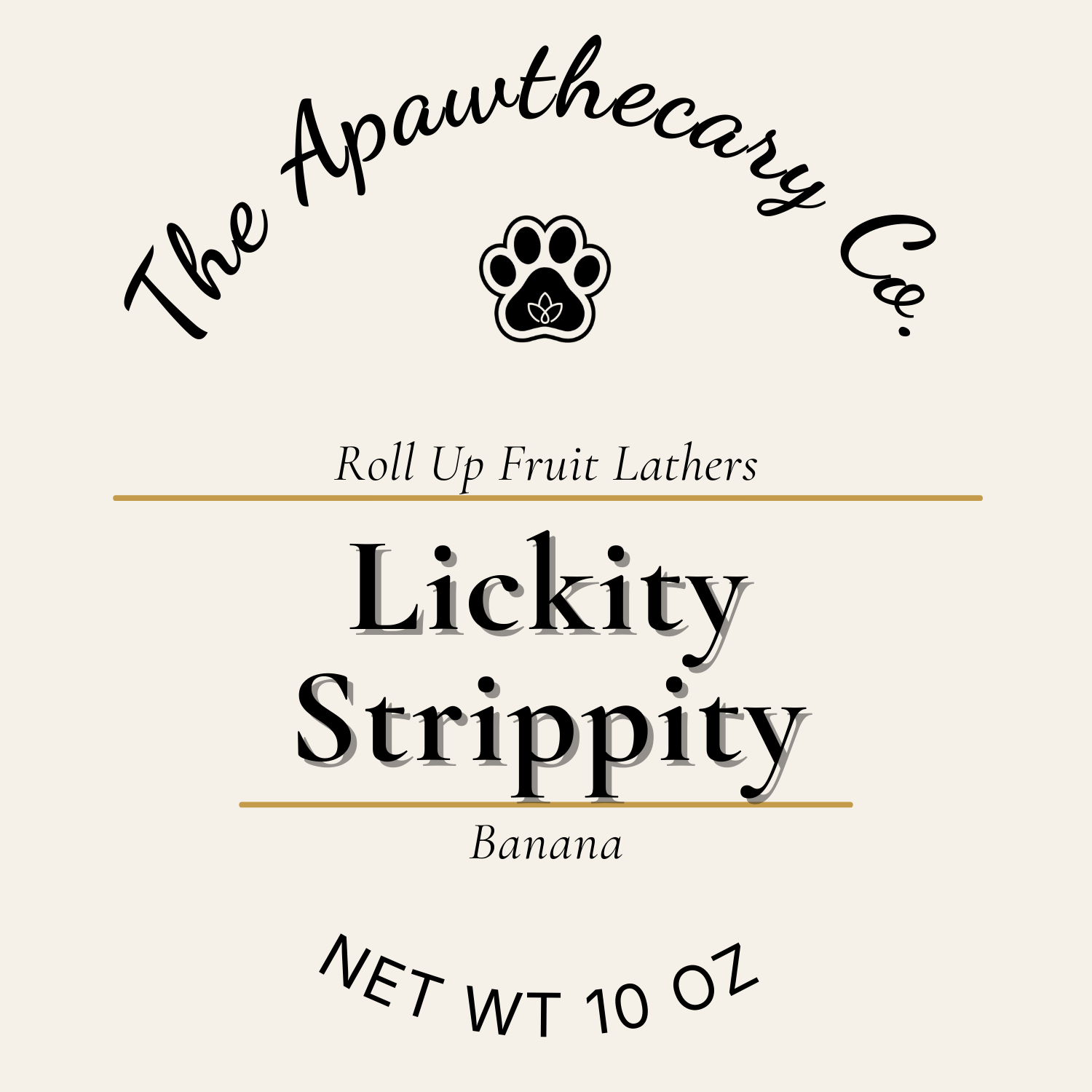 Lickity Strippity Label A
