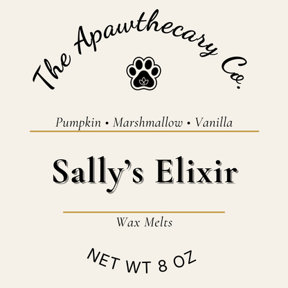 Sallys Elixir Label