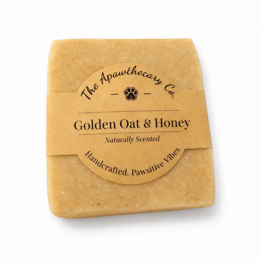 Golden Oat & Honey - Luxury Cold Process Soap - Natural Oat & Honey