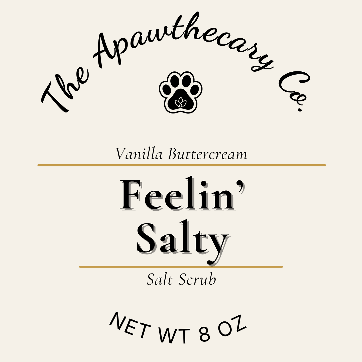 Feelin Salty Label