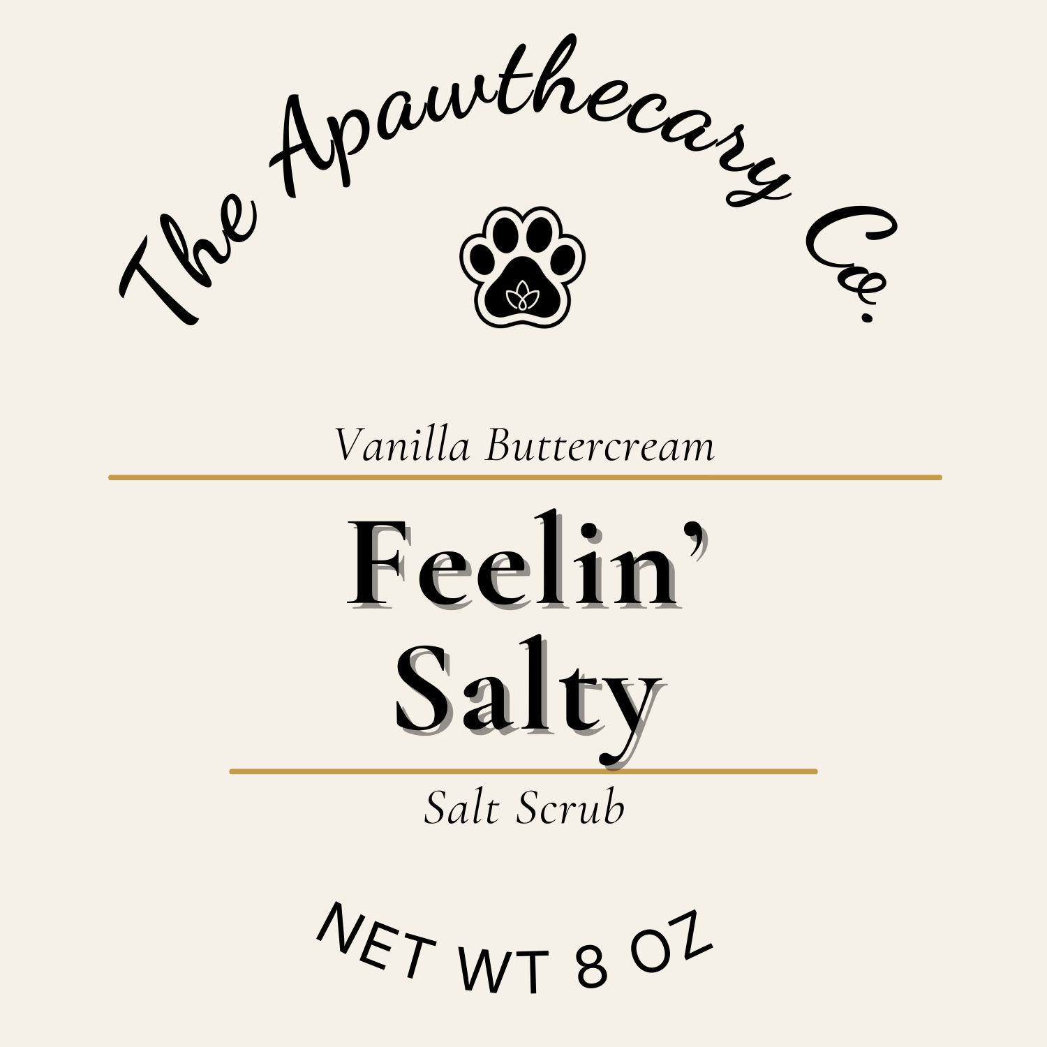 Feelin Salty Label