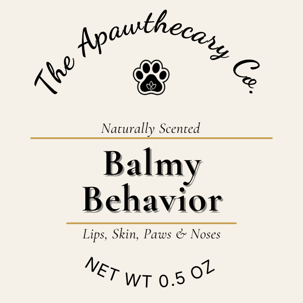 Balmy Behavior Label