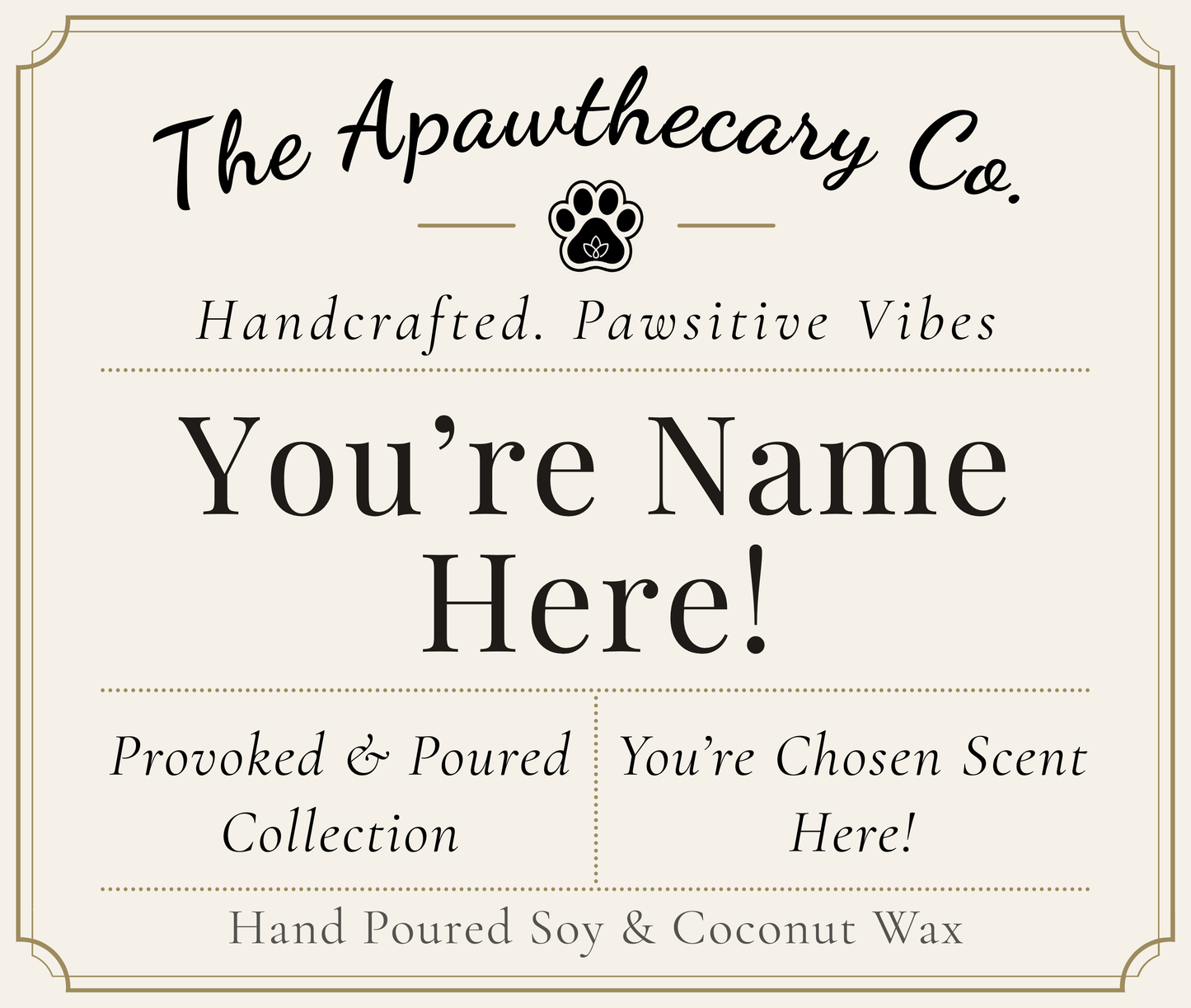Custom Label Design