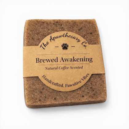 Brewed Awakening - Luxury Cold Process Soap - Natural Coffee - Handcrafted soap bar by The Apawthecary Co.