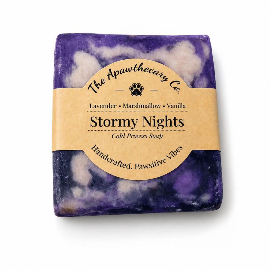 Stormy Nights - Luxury Cold Process Soap – Calming Soap