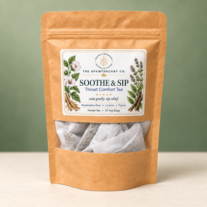 Soothe & Sip – Herbal Throat Comfort Tea — showcase
