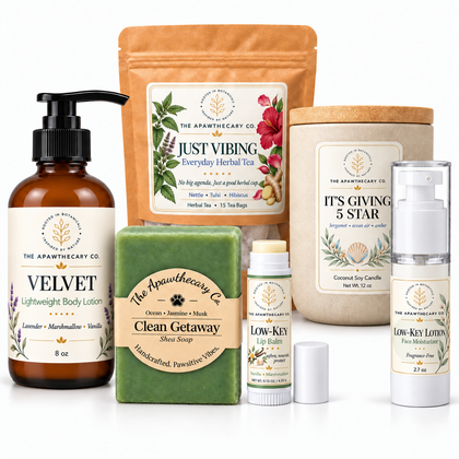 The Full Tour – Apawthecary Discovery Gift Set. Included products shown.