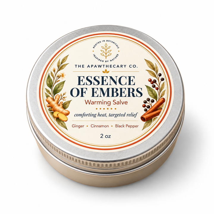 Essence of Embers – Gently Warming Body Balm — Product on a white background