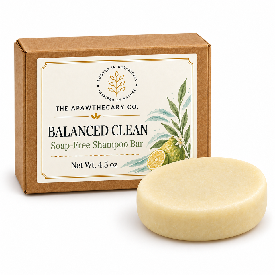 Balanced Clean – Daily Shampoo Bar — Product on a white background