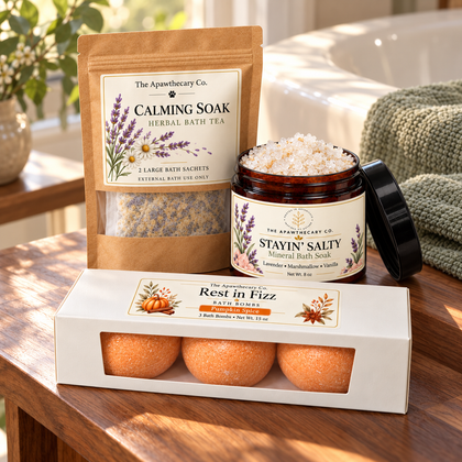 The Bath Edit – Soak Discovery Trio — product detail and lifestyle