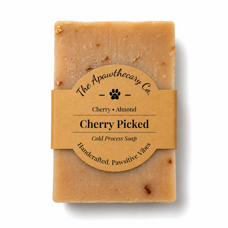 Cherry Picked - Standard Cold Process Soap - Cherry & Almond Scented
