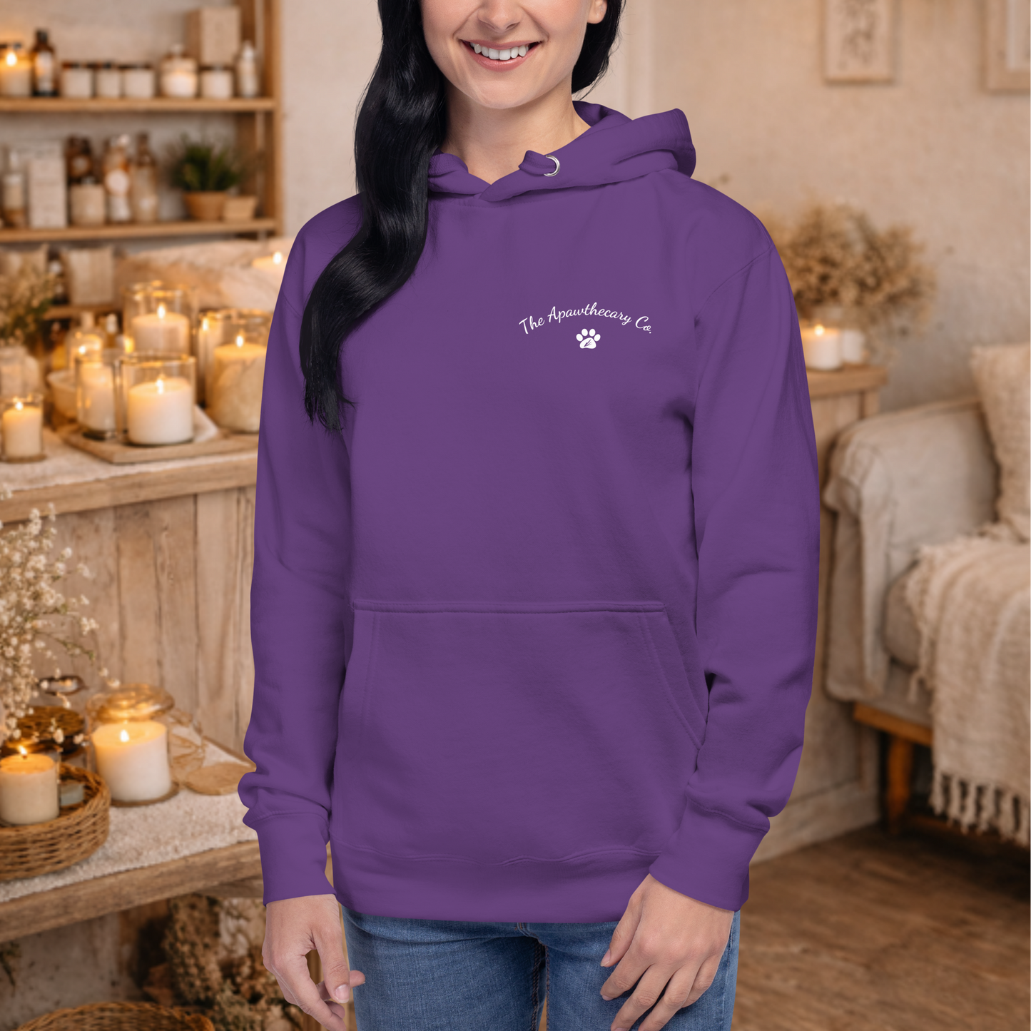 The Apawthecary Co. Cozy Vibes Hoodie