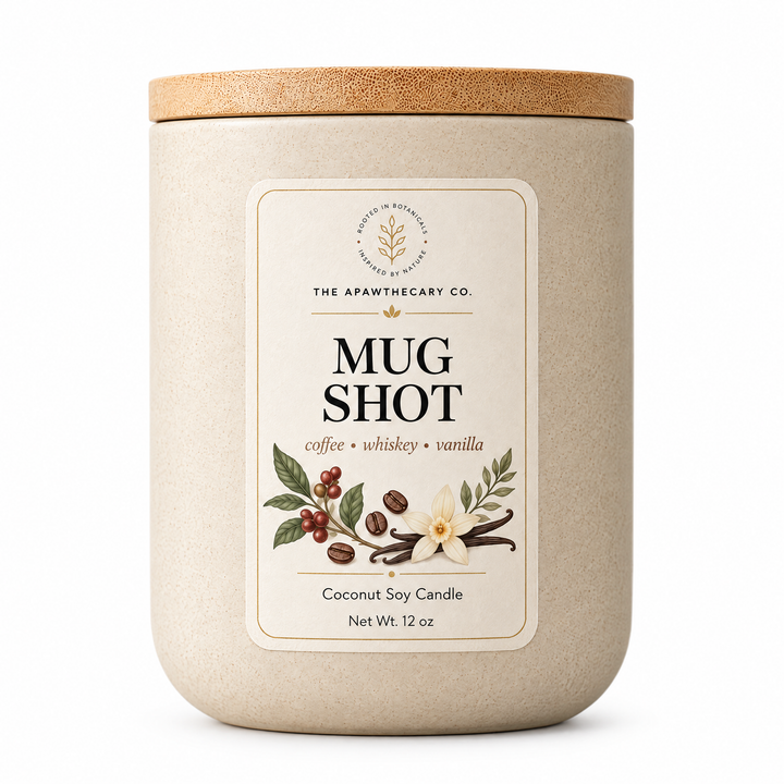 Mug Shot candle main product image on white background