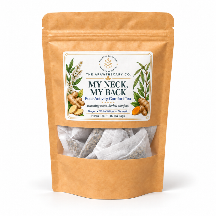 My Neck, My Back Post-Activity Comfort Tea, 15 tea bags.