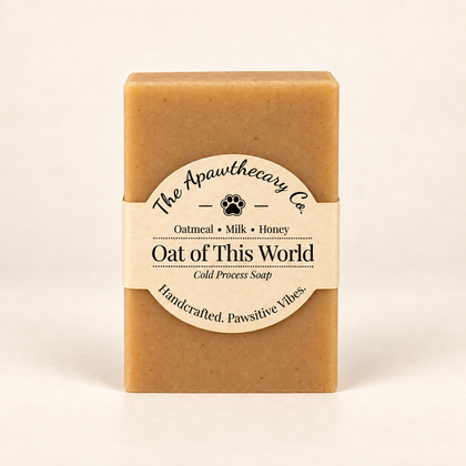 Oat of This World cold process soap with oatmeal, milk and honey scent