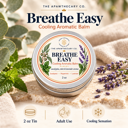 Breathe Easy — Cooling Aromatic Balm; product showcase