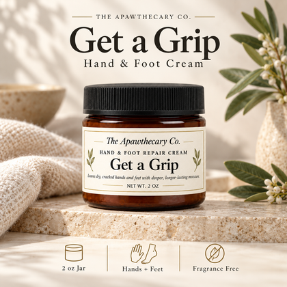 Get a Grip — Hand & Foot Cream; product showcase