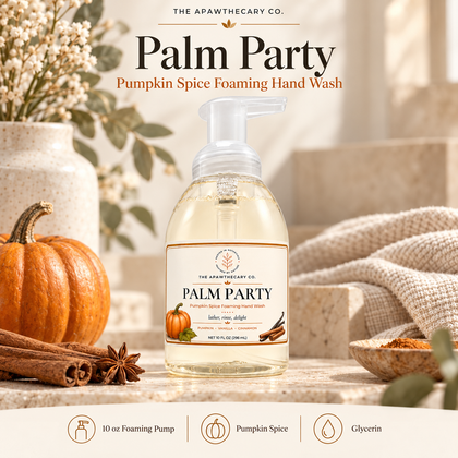 Palm Party — Pumpkin Spice Foaming Hand Wash; product showcase