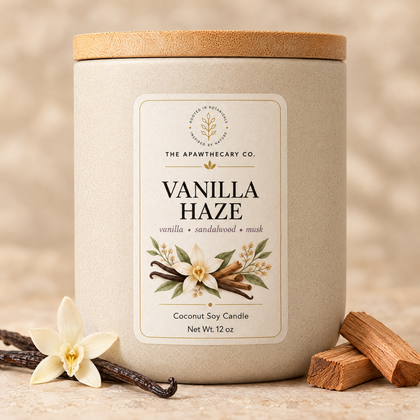 Vanilla Haze product image with warm neutral background